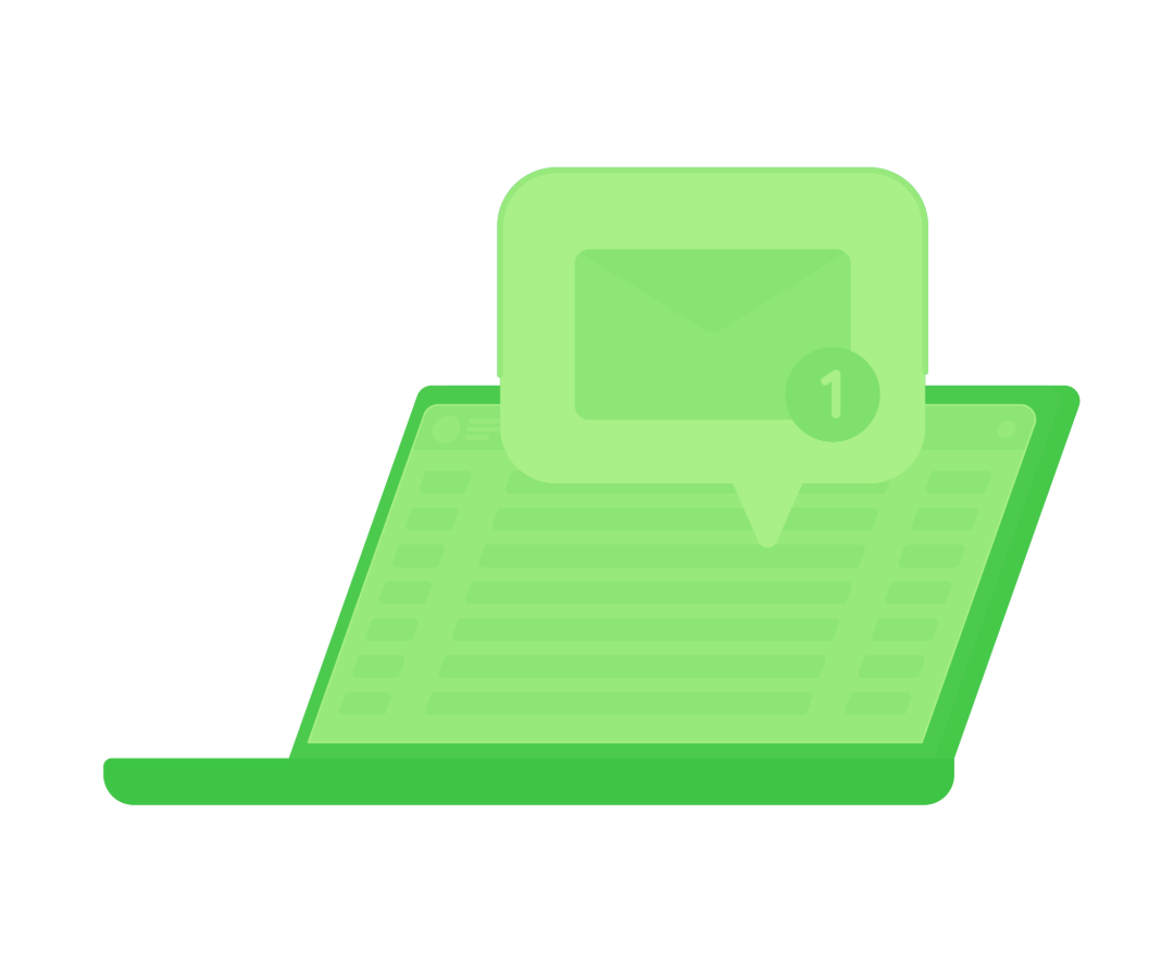 Person working on laptop